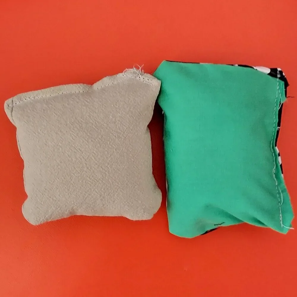 Set of Two Catnip Pillow Cat Toys